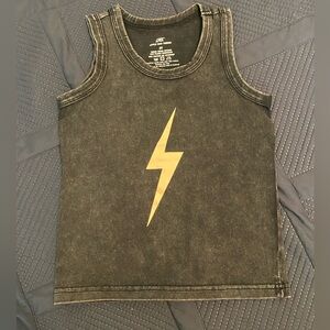 Little Rad Things Spark Muscle-Tee - Vintage Black